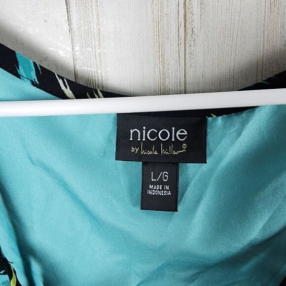 Nicole Miller Chevron Tank Top Size Large - Picture 3 of 10